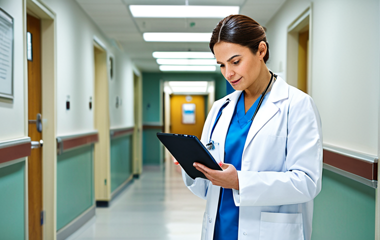 노무사 이직 성공을 위한 준비 - Software Engineer**

"A software engineer in a modest button-down shirt and slacks, working at a cle...