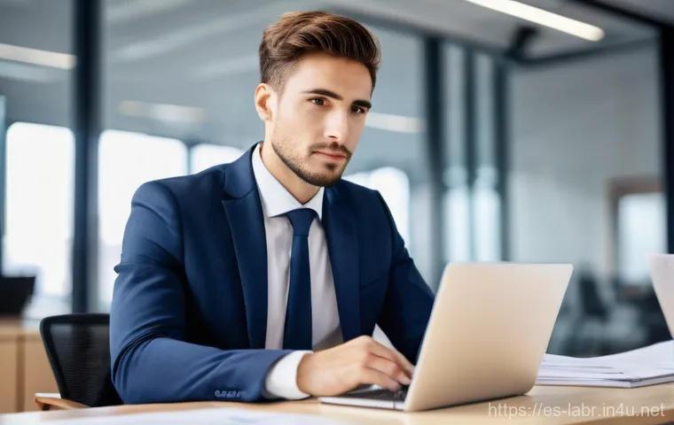 노무사 자격증 취득 후 커리어 설계 - **Prompt Title:** The Aspiring Labor Relations Professional
**Image Prompt:** A confident, young...