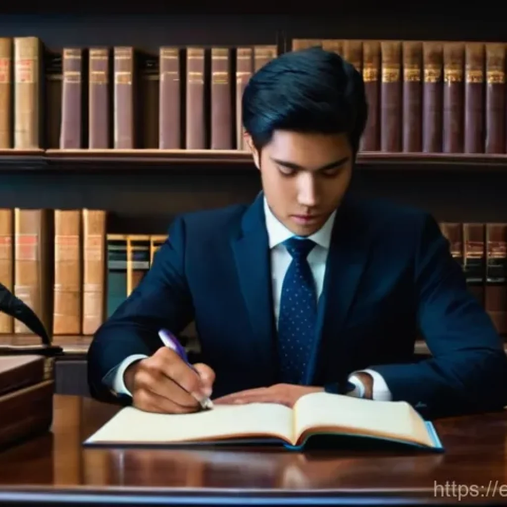 노무사 2차 실무 시험 준비 - **Prompt 1: Deep Dive into Legal Foundations**
    "An adult, diligently studying legal texts at a p...