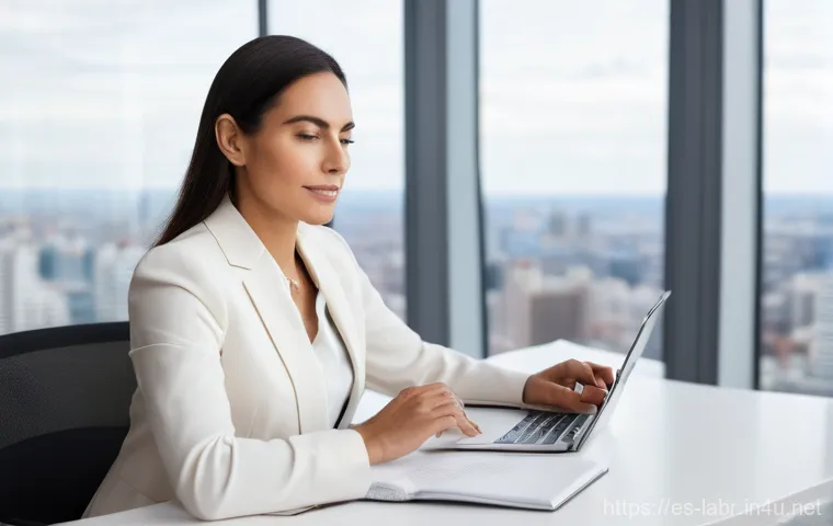 노무사의 이직과 커리어 관리 - Image Prompt 1: The Inner Compass of Professional Discovery**