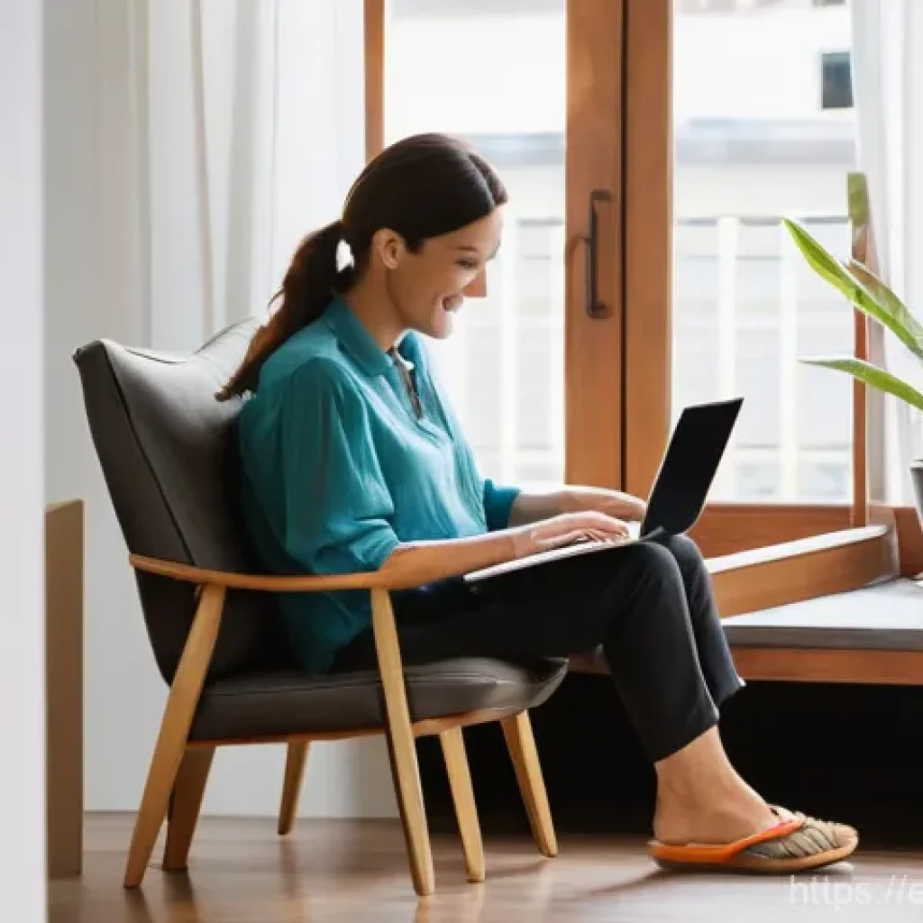 노동법 사례를 활용한 실무 준비 - **Prompt 1: Harmonious Remote Work and Family Life**
    A bright, wide-angle shot of a diverse woma...