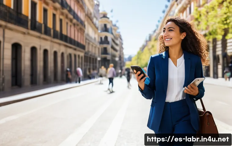 노동법 최신 트렌드와 분석 - **Prompt for "Flexible Work: More than a Trend, an Everyday Reality"**:
    A professional woman in ...